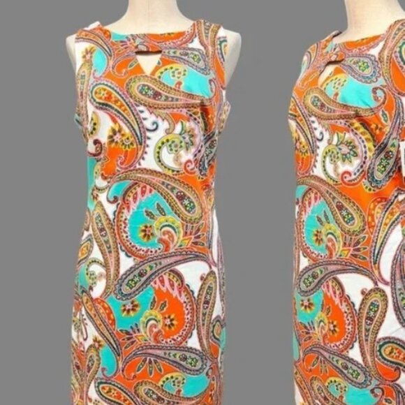 Anne Klein Sleeveless Dress ~ 8 - Picture 2 of 11